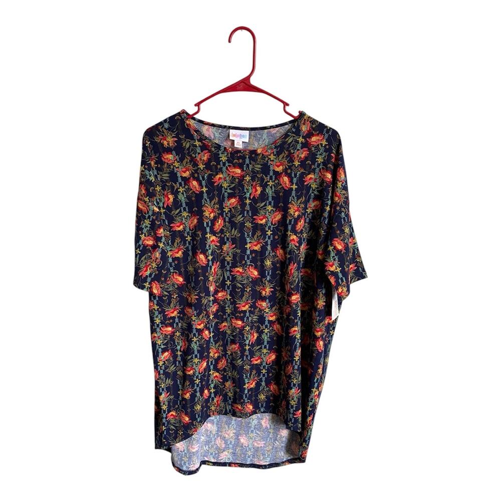 Lularoe Floral Irma Tunic Sz XS NWT